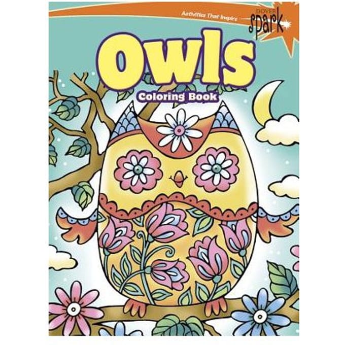 Spark -- Owls Coloring Book - Dahlen, Noelle