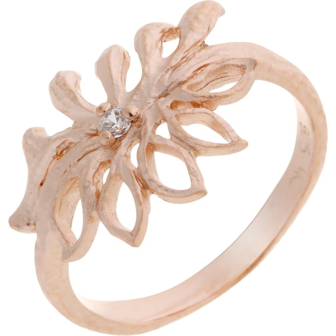 Orphelia Dames 925 Sterling Zilveren Ring - Roze ZR-6027/1