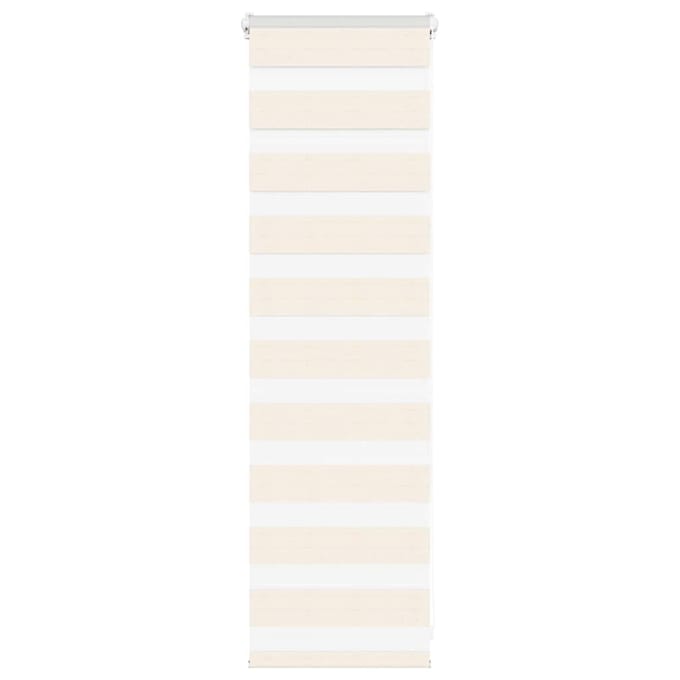 vidaXL - Zebra - rolgordijn - 45x100 - cm - stofbreedte - 40,9 - cm - marmerbeige