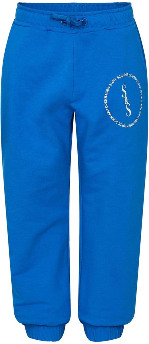 Sofie Schnoor Joggingbroek Kobalt - Maat 164
