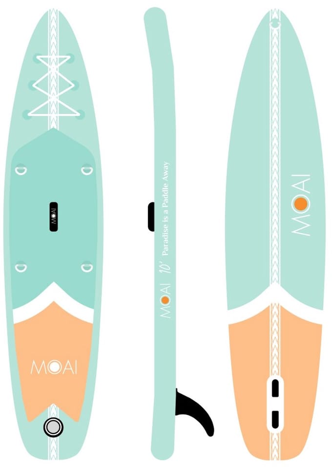 MOAI 10' Lite SUP board - Compleet pakket