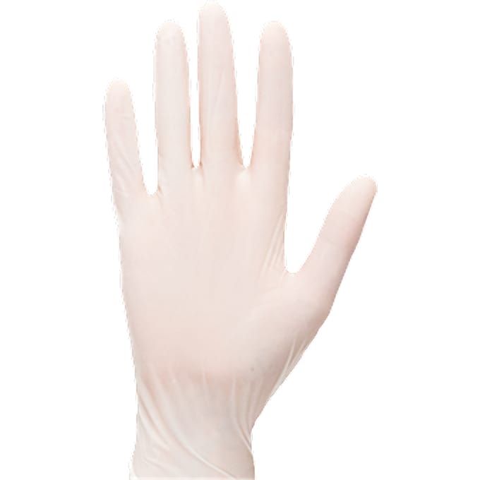 Gepoederde Latex Disposable handschoenen, Portwest A910