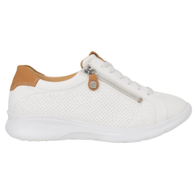 Ganter Ina - dames sneaker - Wit - maat 43 (EU) 9 (UK)