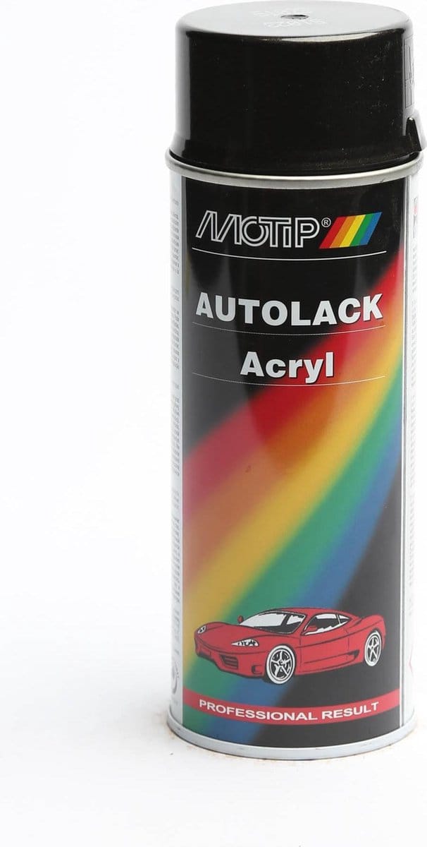 Motip 51023 - Autolak spuitbus - Zwart  - 400ml