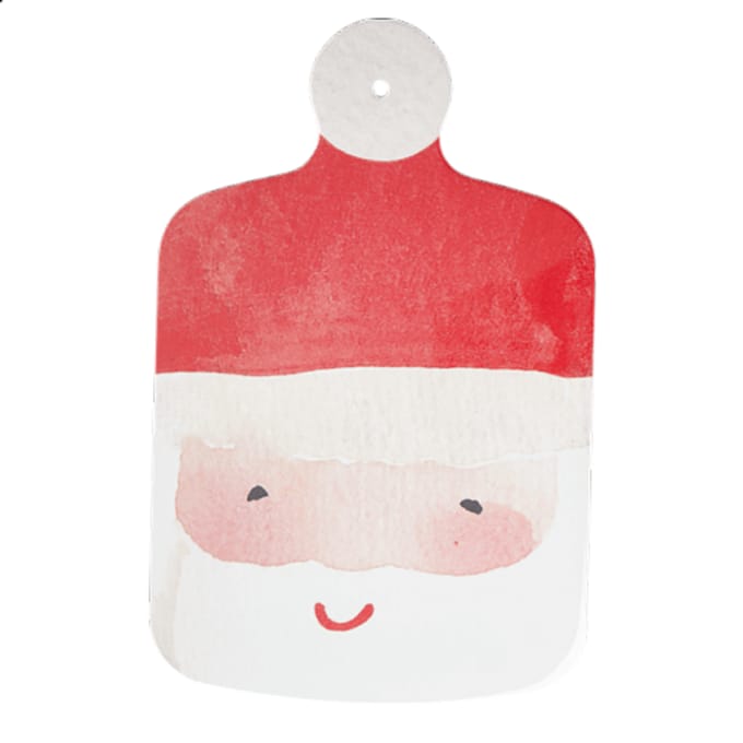 Rice kerst snijplank kerstman