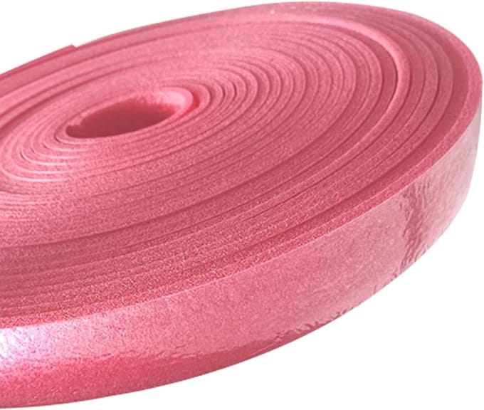 Randisolatiestrip - Roze - 10 cm x 5 mm x 20 m - Zelfklevend Polyesterschuim - Voor Vloerverwarming