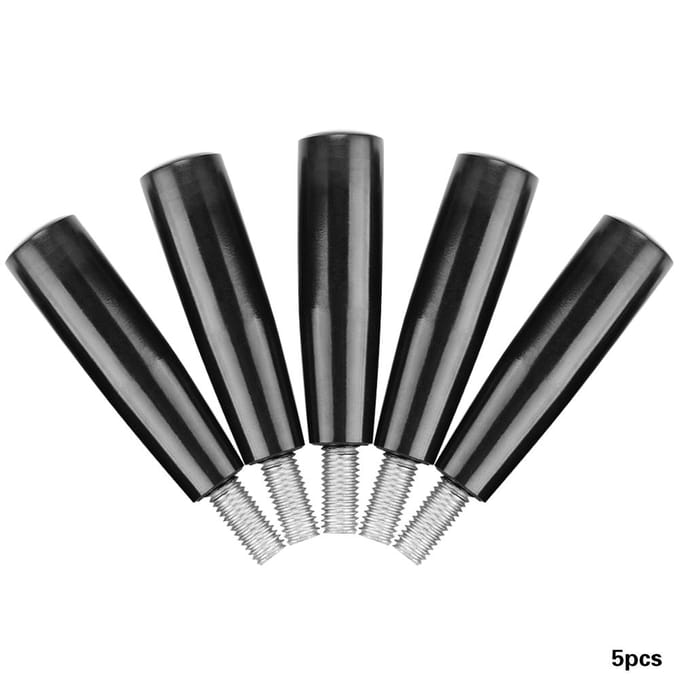 5 Pièces Machine à fraiser les filets Accessoire de remplacement Poignée tournante en Bakélite M10*80