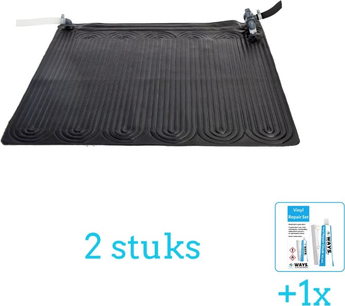 Intex Solar Mat - Zwembad Verwarming - 28685 - Volumebundel - Solar Mat - 2-delig
