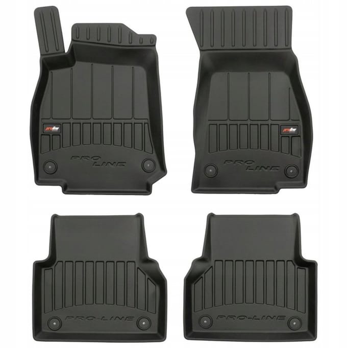 Frogum No.77 - Automatmatten passend voor Audi A7 C8 vanaf 2017 - 3D Korfmodel - TPE Rubber - Zwart