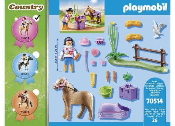 PLAYMOBIL Country Verzamelpony 'IJslander' - 70514
