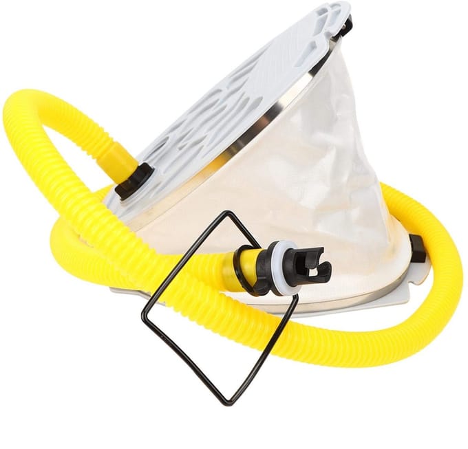 Dailygoody - Bijboot pomp - Draagbare voetpomp - Handmatige uitvoering - Rubberboot - Opblaasbare boot - Ideaal voor vissers - Lichtgewicht en compact