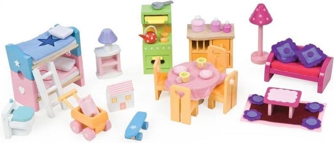 Le Toy Van Poppenhuismeubels Deluxe - Hout