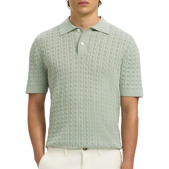 regular fit poloshirt van puur katoen model 'MATTIS'
