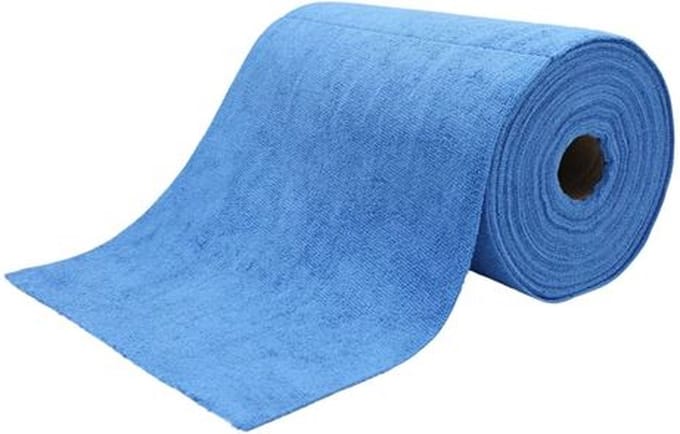 Weska Microvezeldoek op Rol -Blauw - 30x30 cm - 80 Stuks