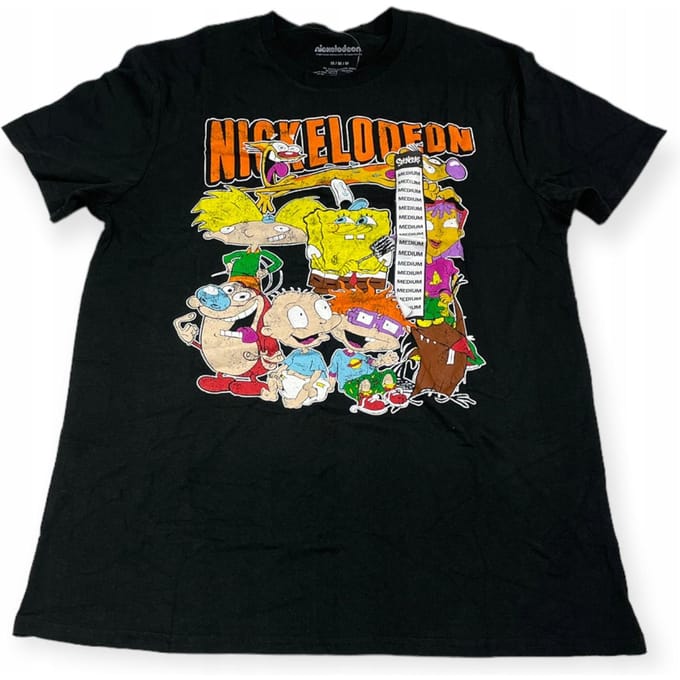 Koszulka t-shirt męski Spencer's Nickelodeon M gray