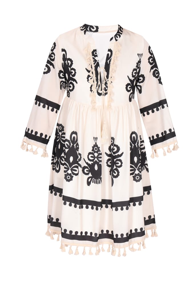 IZIA jurk vrouwen beige