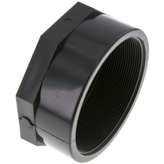 PVC Eindkap Rp 4''