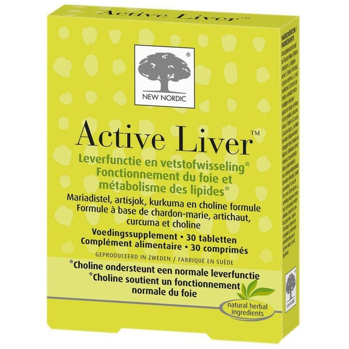 New Nordic Active Liver Tabletten (30 tabletten)