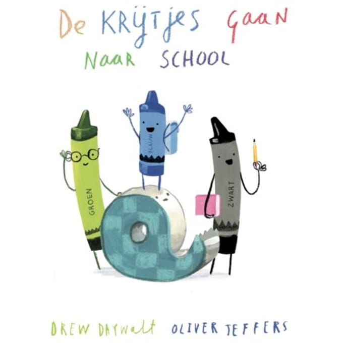 De Krijtjes Gaan Naar School - Oliver Jeffers