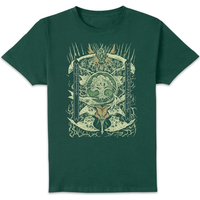 Magic: The Gathering Phyrexian Forest Unisex T-Shirt - Green - L