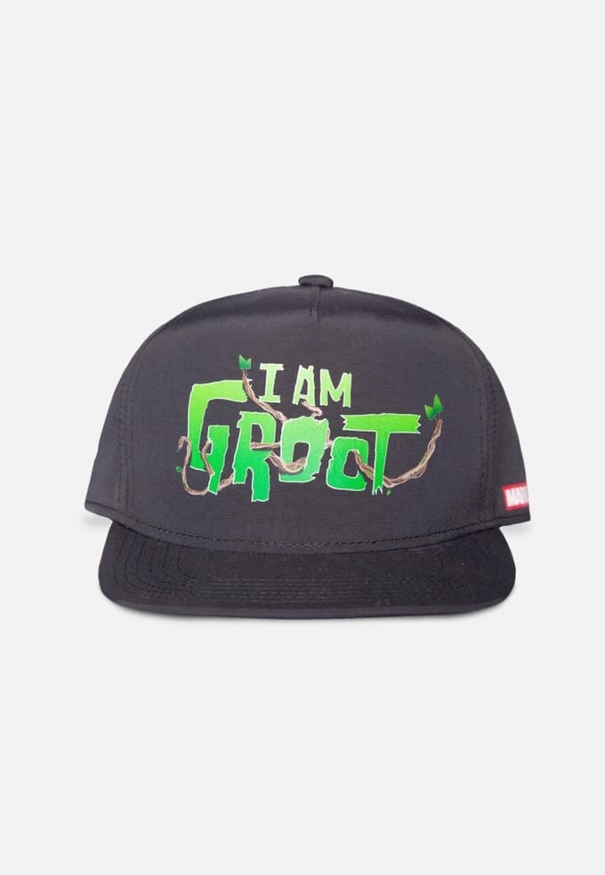Marvel Guardians Of The Galaxy Snapback pet kinderen I Am Groot Zwart