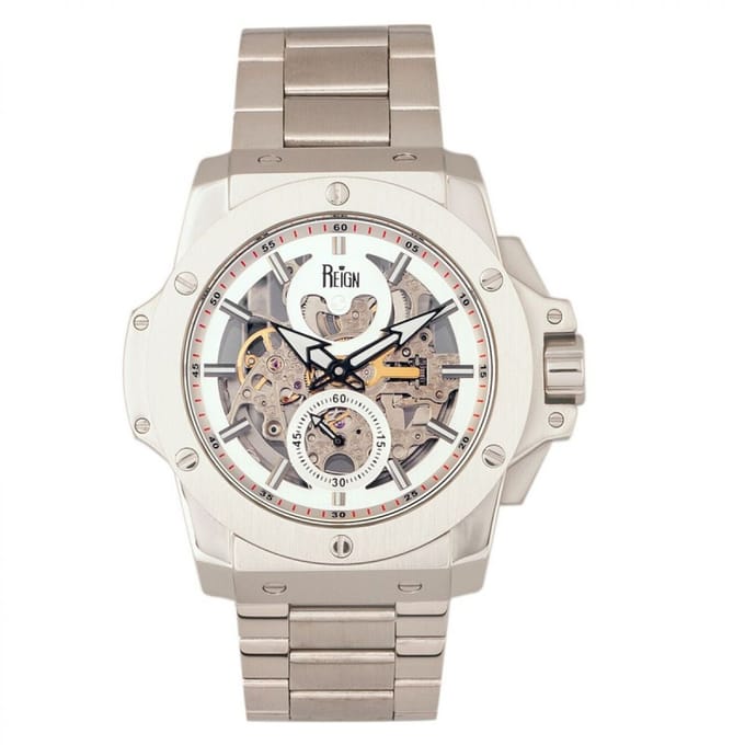 Reign Commodus automatisch skelet armbandhorloge