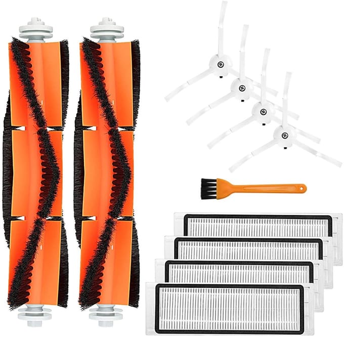 Accessoireset Geschikt voor Xiaomi Roborock E4, S5, S5 Max, S50, S51, S55 11 onderdelen