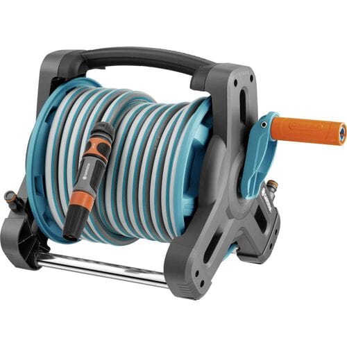 GARDENA Classic 10 Set 08010-20 Tuinslanghaspel 13 mm 10 m 1/2 inch 1 stuk(s) Zwart, Turquoise, Oranje