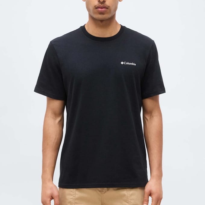 COLUMBIA CSC LOGO BACK TEE Zwart L EU