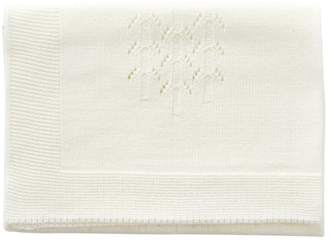 Byastrup Gebreide Poppendeken Beige 60x60 Cm