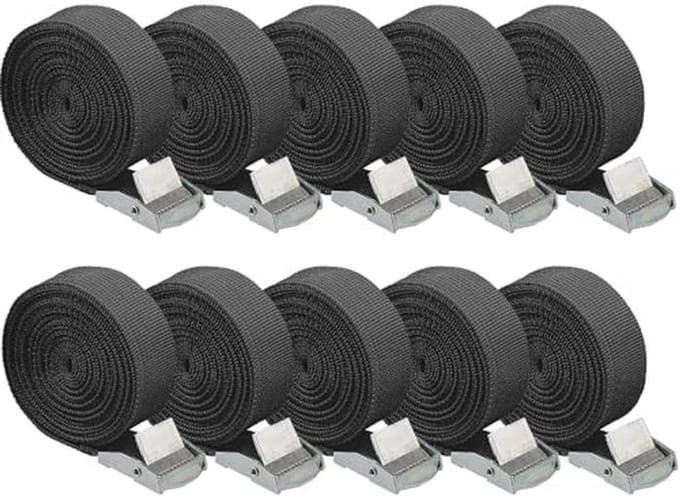 Spannende Spanbanden - 10 Stuks Zwart