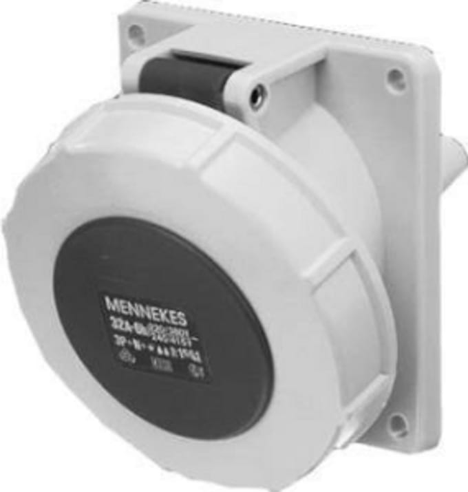 Mennekes CEE-contactdoos, aanbouw