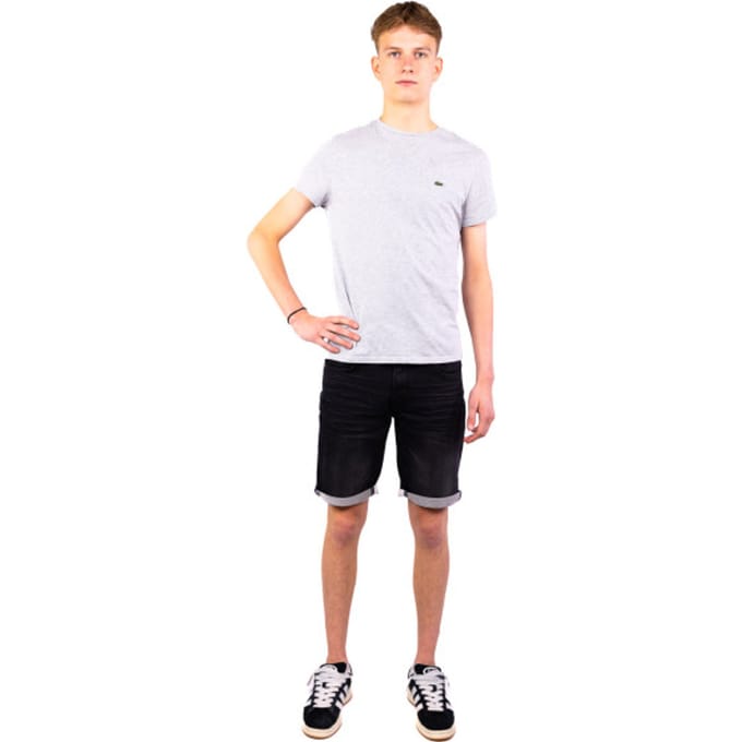 Lacoste Heren T-shirt - Silver Chine - Maat XXL