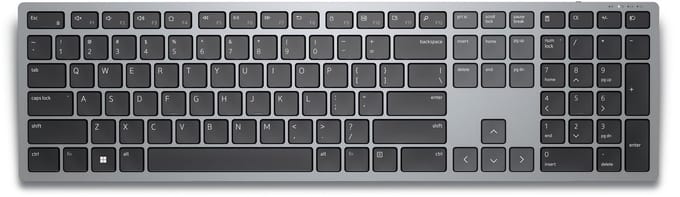 Keyboard Dell KB700-GY-R-SPN Grey Spanish Qwerty
