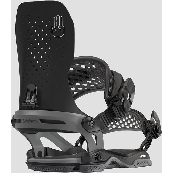 Bataleon Astro Asymwrap 2025 Snowboard Bindingen zwart