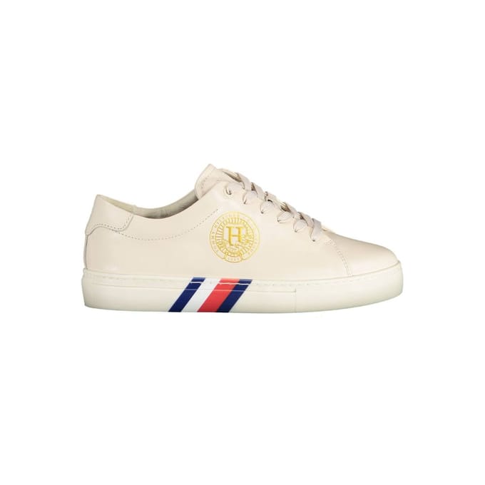 Leren Lage Sneakers Casual Ontwerp