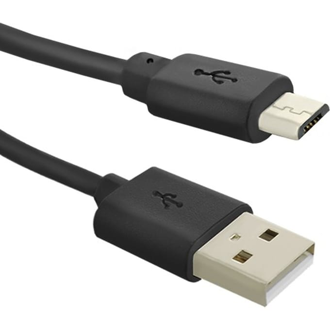 Qoltec USB A-kabel mannelijk |   micro-USB B mannelijk |   5P |   0,25m