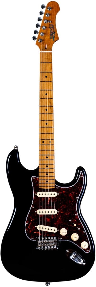Jet JS-300 ST-Style Elektrische Gitaar Black