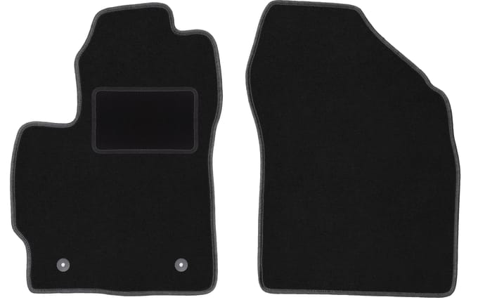 Voormatten zwart voor: Toyota Auris I hatchback (2007-2012)