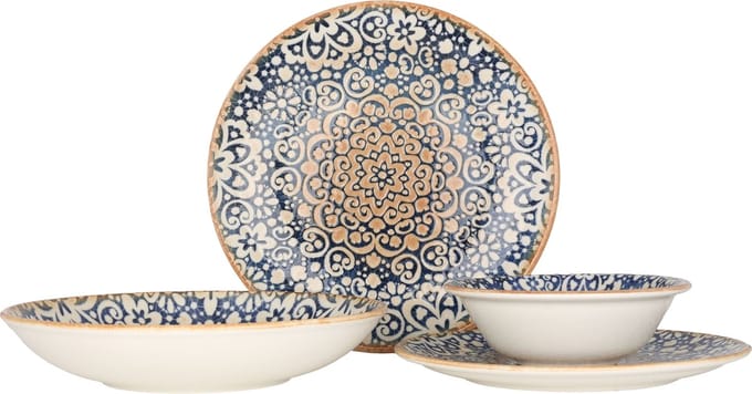 Bonna serviesset - Alhambra - 24 delig - 6 persoons - Porselein