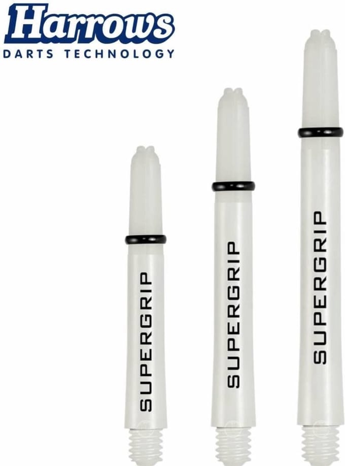 Harrows Supergrip White - Dart Shafts