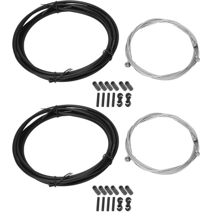 Fiets Rem Schakelkabel Lijn Draad Behuizing Set Derailleur Kits Fiets AccessoiresZwart gray
