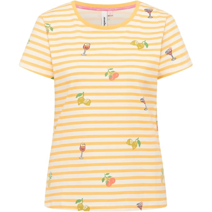 T-shirt dames Ragwear Mintta Stripes