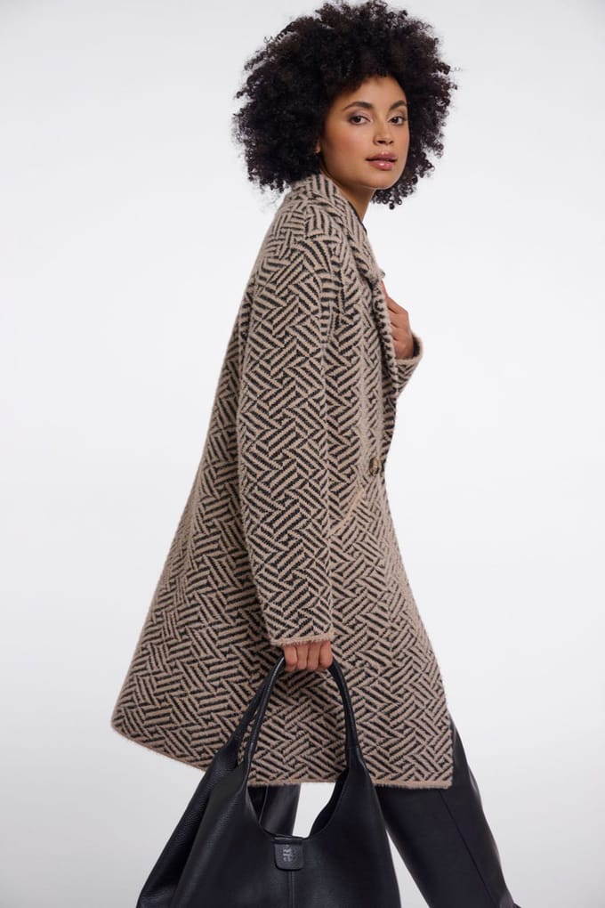 Rino & Pelle Jackets - Madina cardigan - Lichtbruin