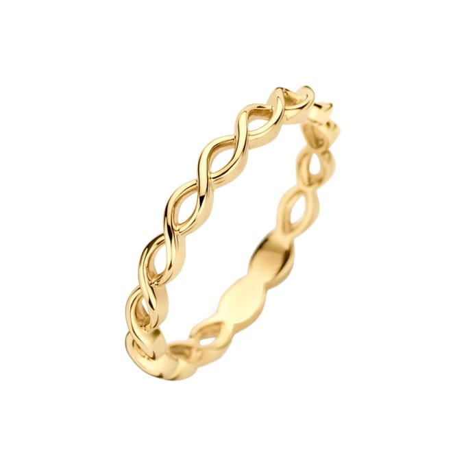 Blush 1245YGO/54 - Dames - 14 karaat goud - Ring - Goud - Maat 54