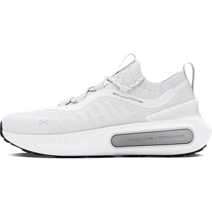 Under Armour HOVR Phantom 4 White Halo Grey herensneakers 3027593-101 44.5 white