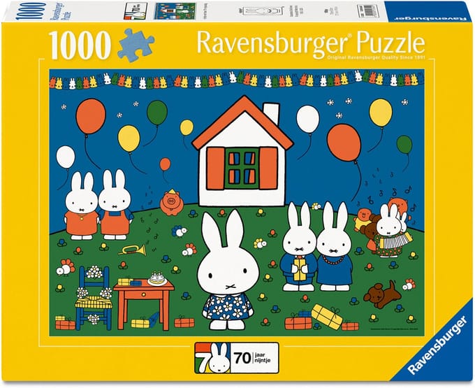 Ravensburger - Nijntje 70 Jaar - Legpuzzel - 1000 stukjes