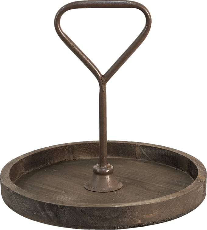 Clayre & Eef Etagère 33 cm Bruin Hout