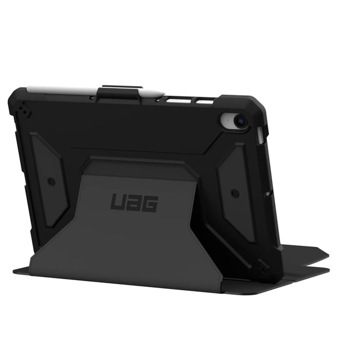 UAG Metropolis Bookcase geschikt voor Samsung Galaxy Tab S10 FE / S9 FE - Zwart