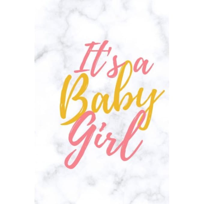 Babyshower Gastenboek It's A Baby Girl - Miljonair Mindset